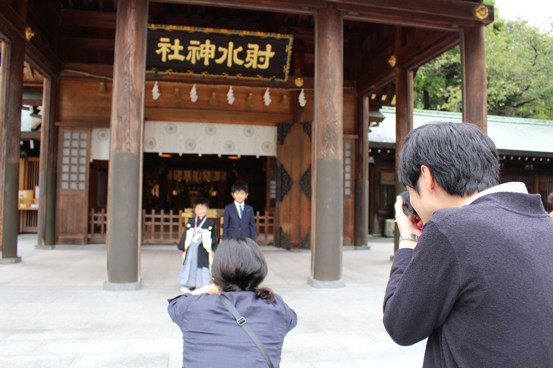 七五三 越中総鎮守一宮 射水神社